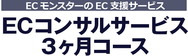 ECコンサルサービス3ヶ月コース